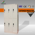 KD Structure Design 6 Door Locker Professional Muebles de acero / armario de armario de acero